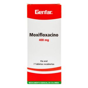 MOXIFLOXACINO 400 MG 7 TBS GF(M)51520