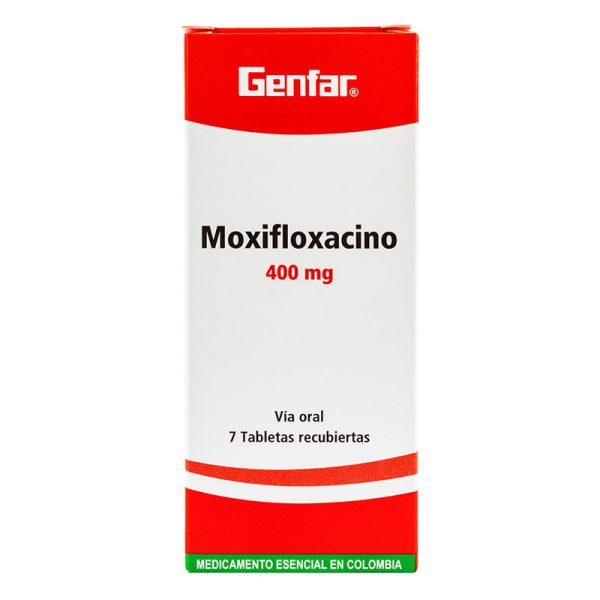 MOXIFLOXACINO 400 MG 7 TBS GF(M)51520