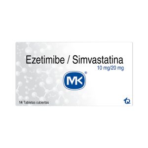 EZETIMIBA 10 MG SIMVAST.20 MG 14 TBS MK