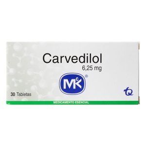 CARVEDILOL 6.25 MG 30 TBS MK(M)7410