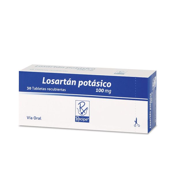 LOSARTAN 100 MG 30 TBS RC