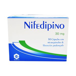 NIFEDIPINO 30MG X30CAP