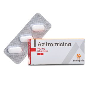 AZITROMICINA 500 MG 3 TABLETAS MP