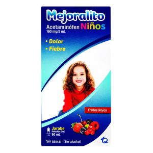 MEJORALITO JARABE 160MG /5ML 90 ML