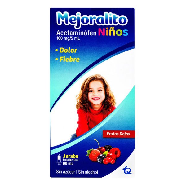 MEJORALITO JARABE 160MG /5ML 90 ML