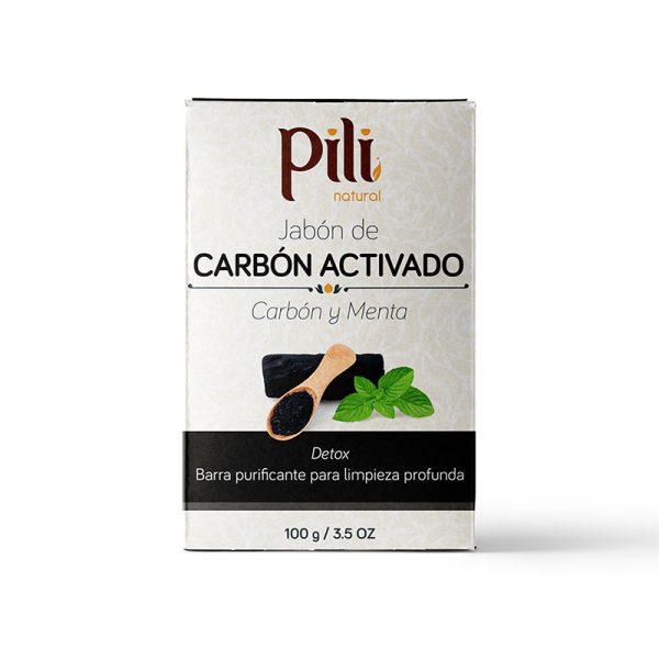 JABON PILI CARBON ACTIVO 100 GR