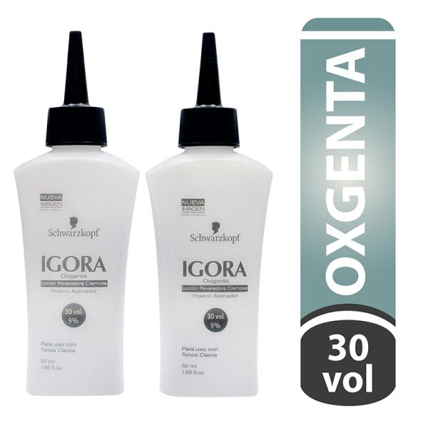 2 OXIGENTA IGORA 30 VOL X 50 ML