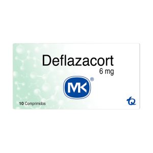 DEFLAZACORT 6 MG 10 TABLETAS MK(M)7343