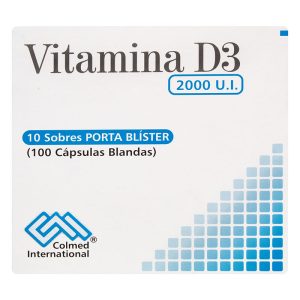 VITAMINA D3 2000 UI 100 CAP 10 SBS PC