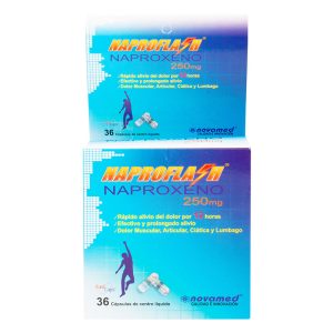NAPROFLASH X 36 CAPSULAS 250MG