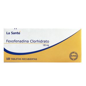 FEXOFENADINA CLORHIDRATO 120MG 10 TBS LS