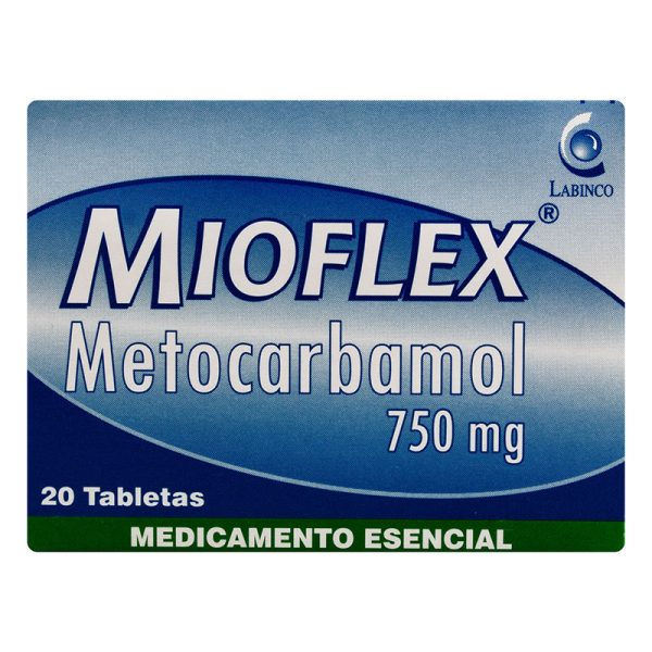 MIOFLEX 750 MG 20 TABLETAS