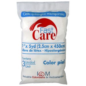 MICROPORE PIEL FAST CARE 1X5 3UND ICOM