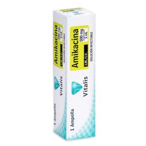 AMIKACINA 500MG/2 ML. 1 AMPOLLA VT
