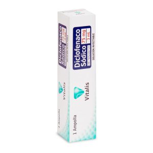 DICLOFENACO 75MG/3ML 1 AMPOLLA VT
