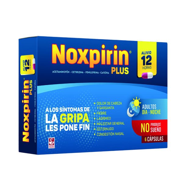 NOXPIRIN PLUS 6 CAPSULAS