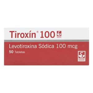 TIROXIN 100 MCG 50 TABLETAS(PDB)