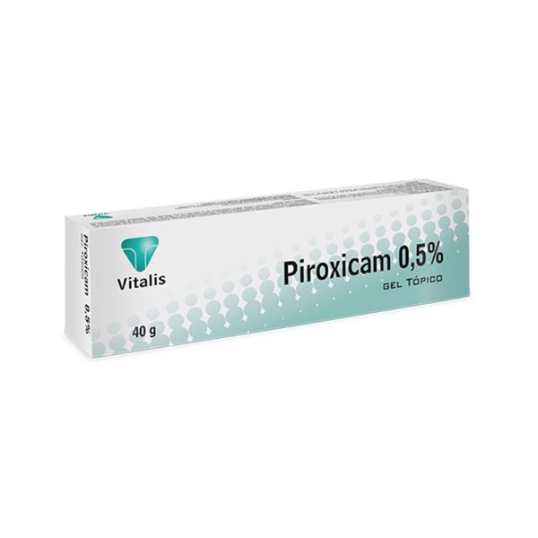 PIROXICAM GEL 0.5% 40 GR VT