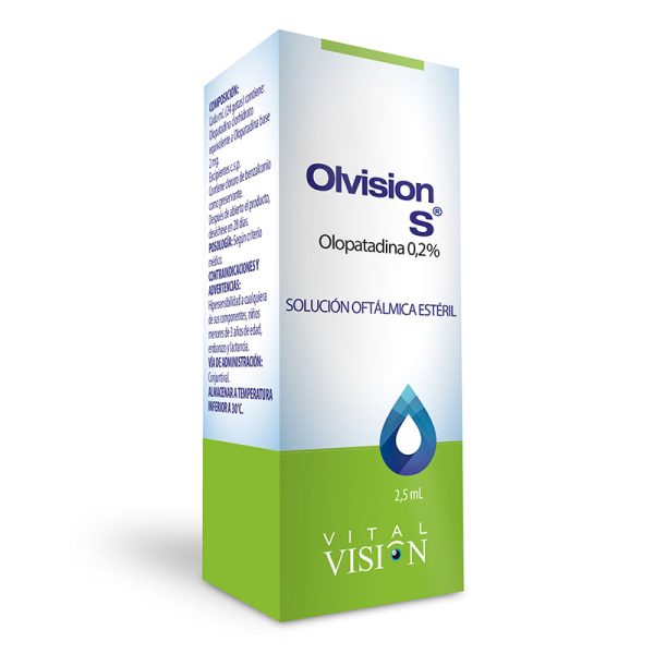 OLVISION S 0.2% OFTALMICO 2.5 ML VT