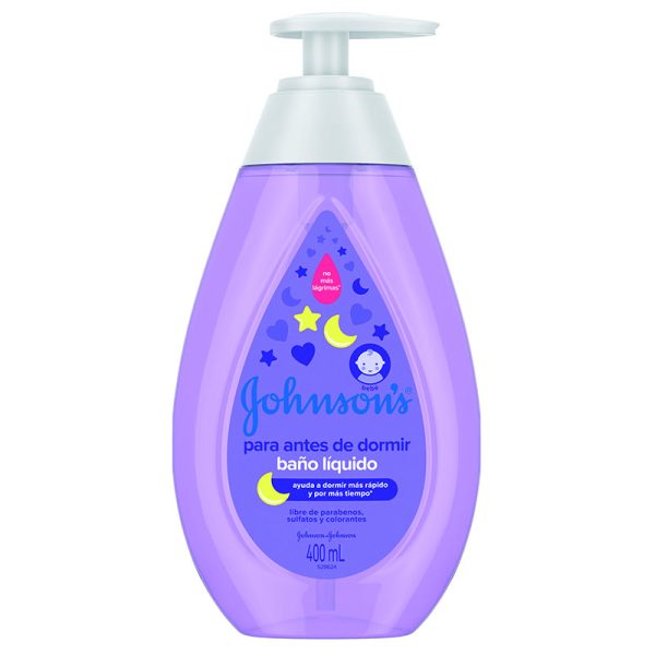 BANO LIQUIDO JJ BABY ANTES D.DORMI.400ML