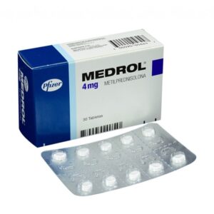 MEDROL 4 MG 30 TABLETAS