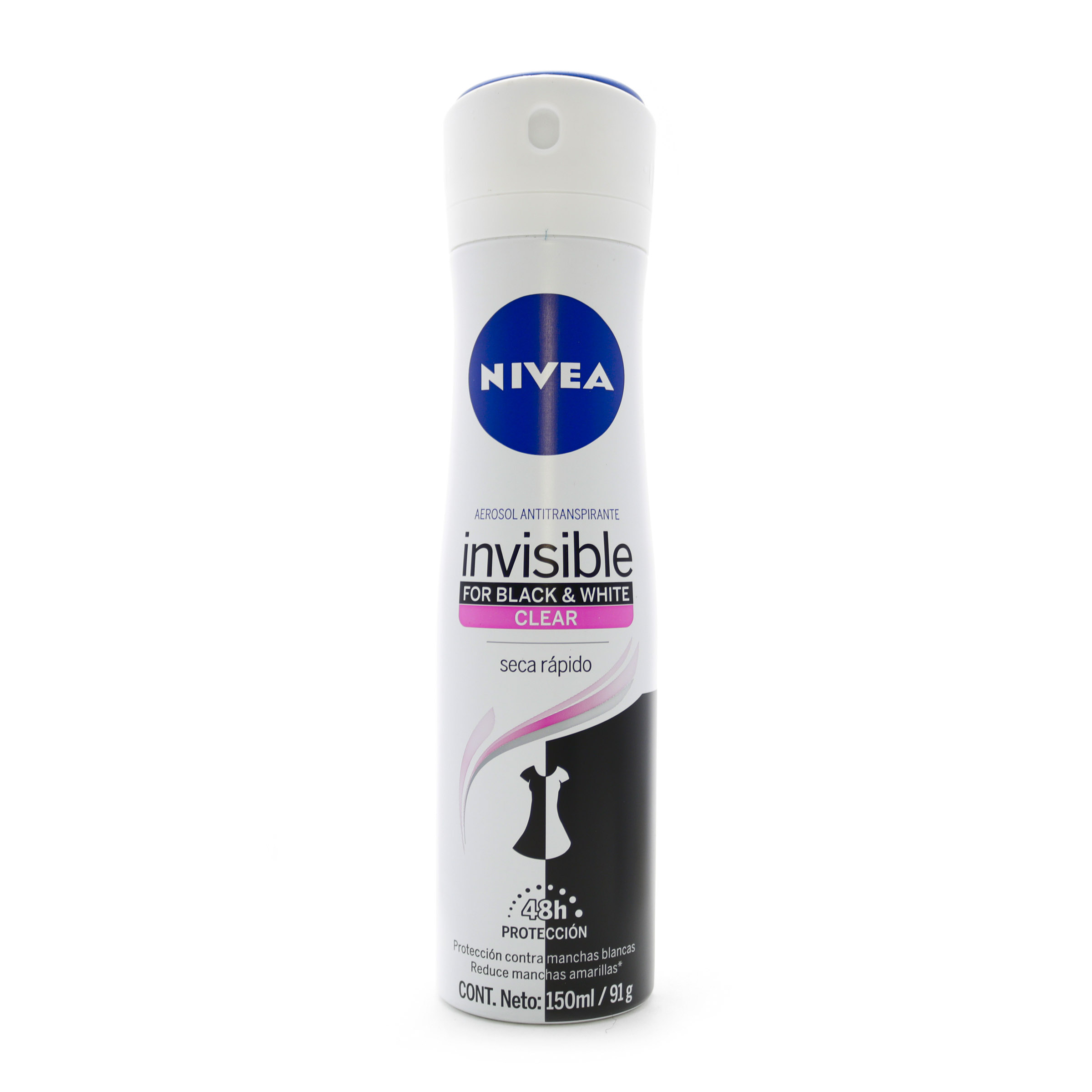 DTE.NIVEA SPRAY BLACK & WHITE 150 ML M