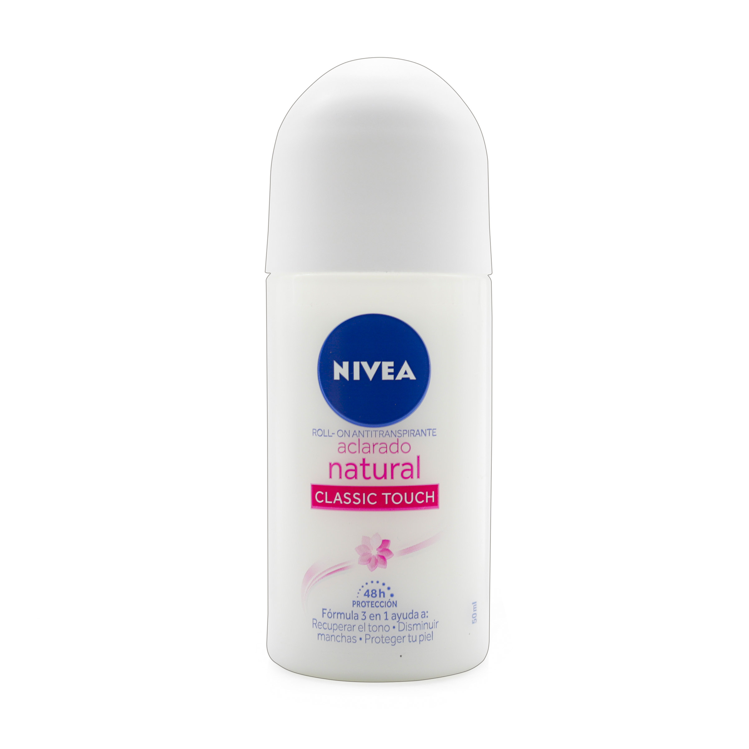 DTE.NIVEA ROLL TONO NATURAL CLAS 50 ML M