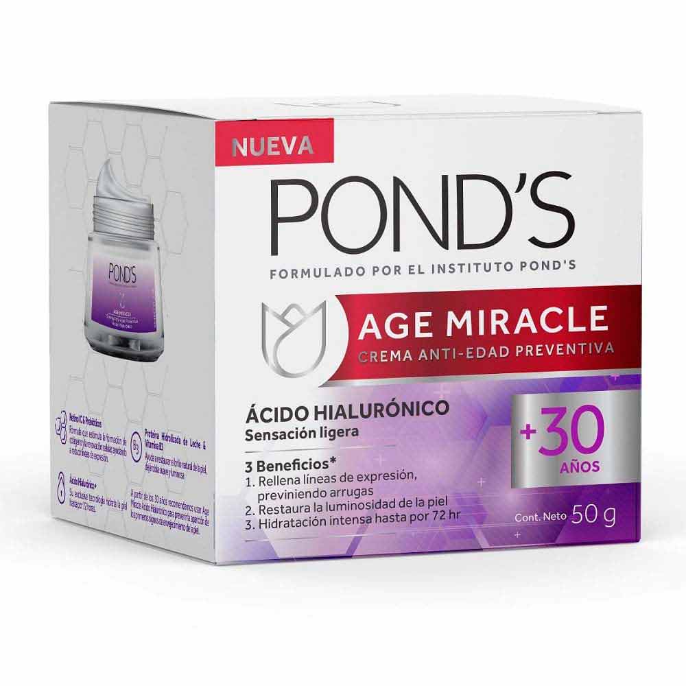 CRE. PONDS AGE MIRACLE HIALURON DIA 50GR