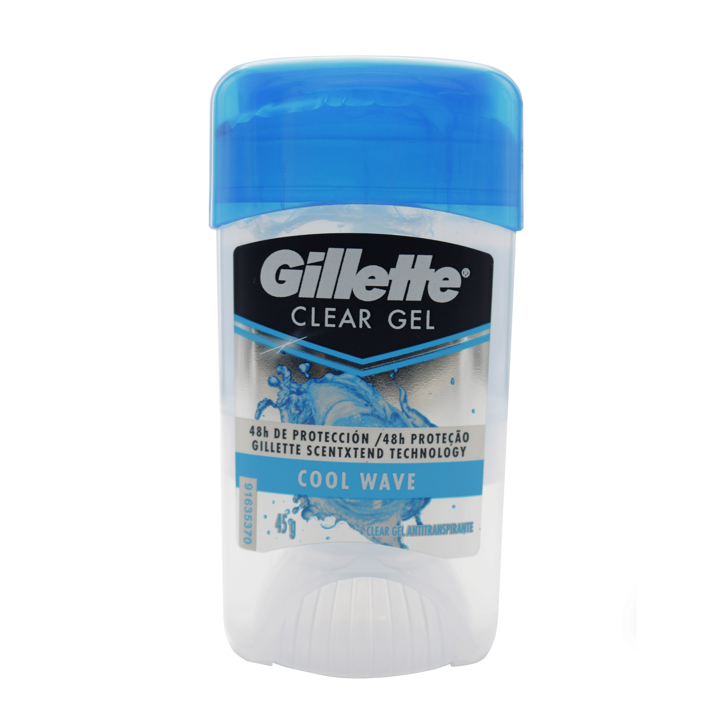 DTE.GILLETTE CLEAR GEL COOL WAVE 45 GR.