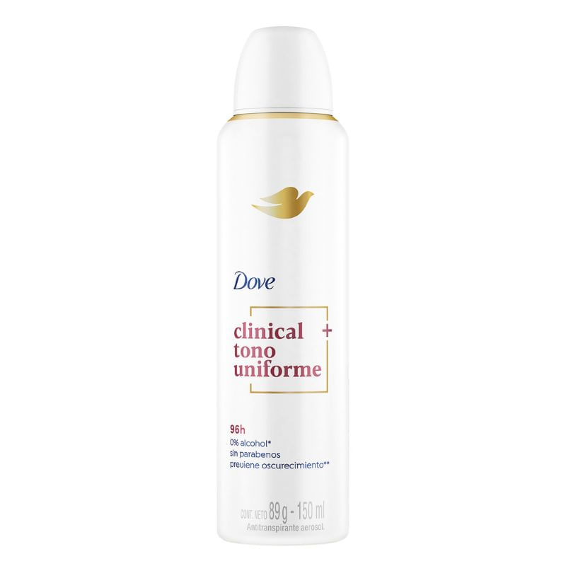 DTE.DOVE CLIN.SPR.TONO UNIF.150ML M