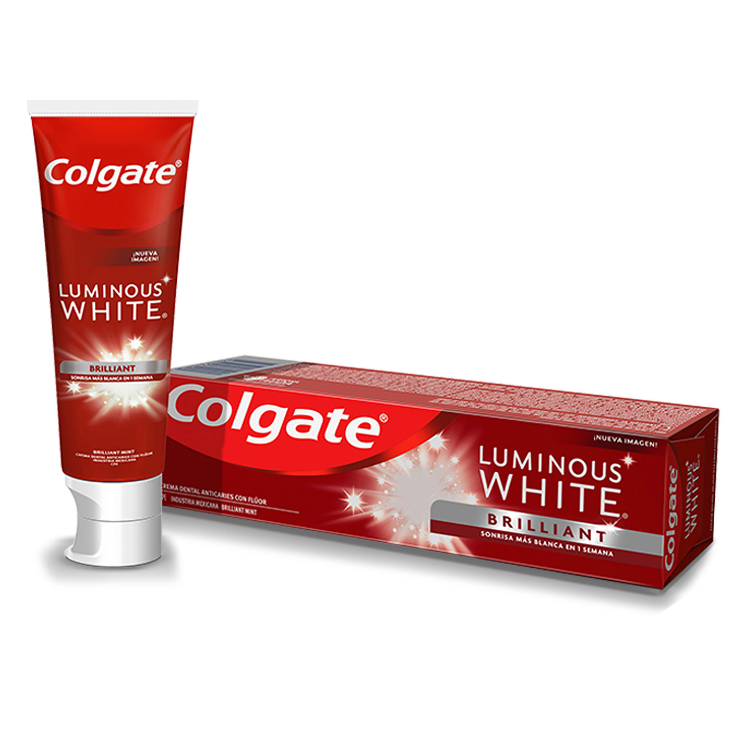 CRE.DEN.COLGATE LUMINOUS WHITE 125 ML