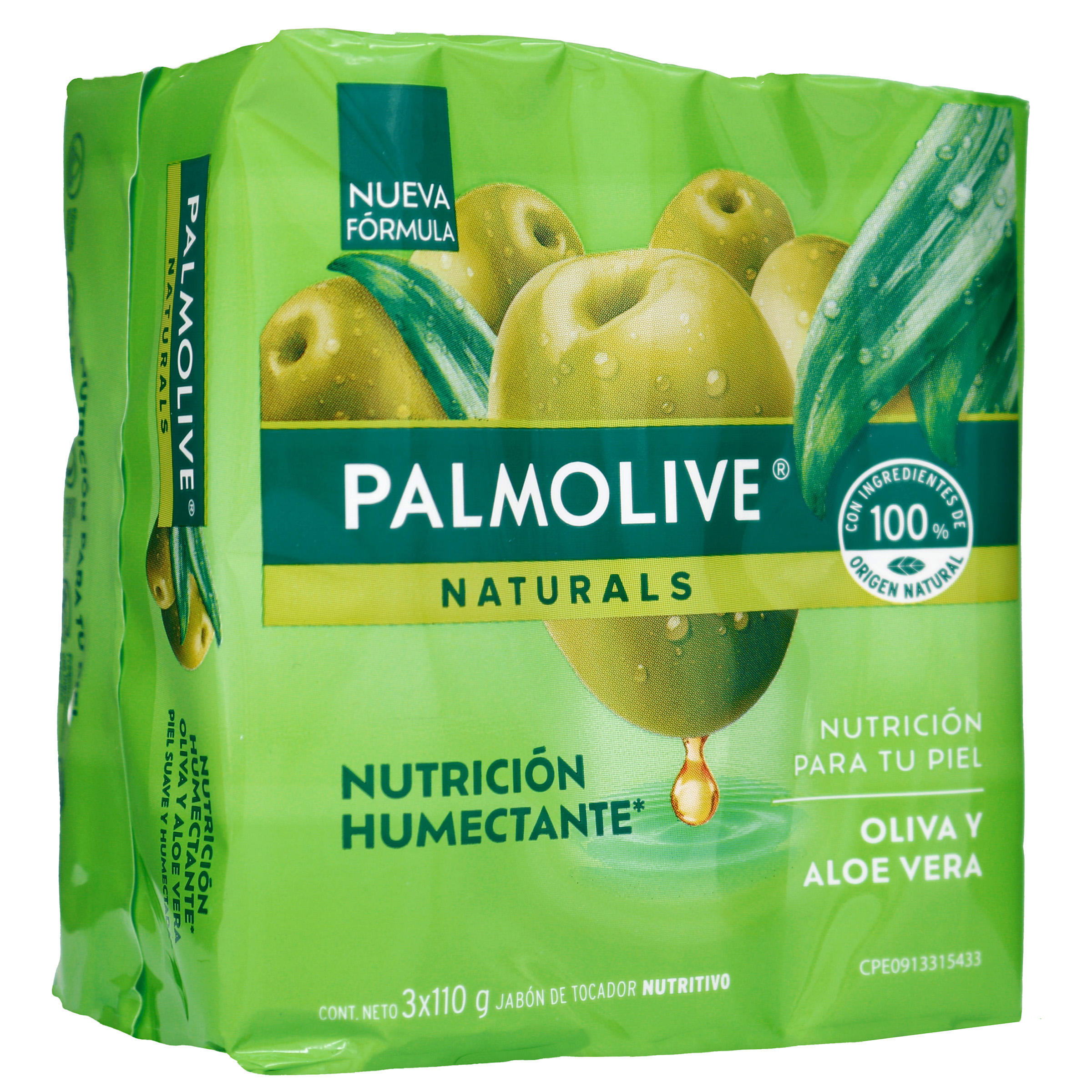 3 JAB.PALMOLIVE OLIVA Y AOLE VERA 110 GR