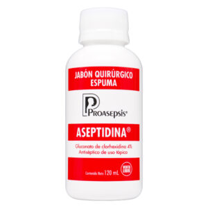 ASEPTIDINA JAB QUIRUR CLORHEXIDINA 120ML