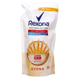 JAB.LIQUIDO REXONA ANTIBAC.AVENA 500 ML