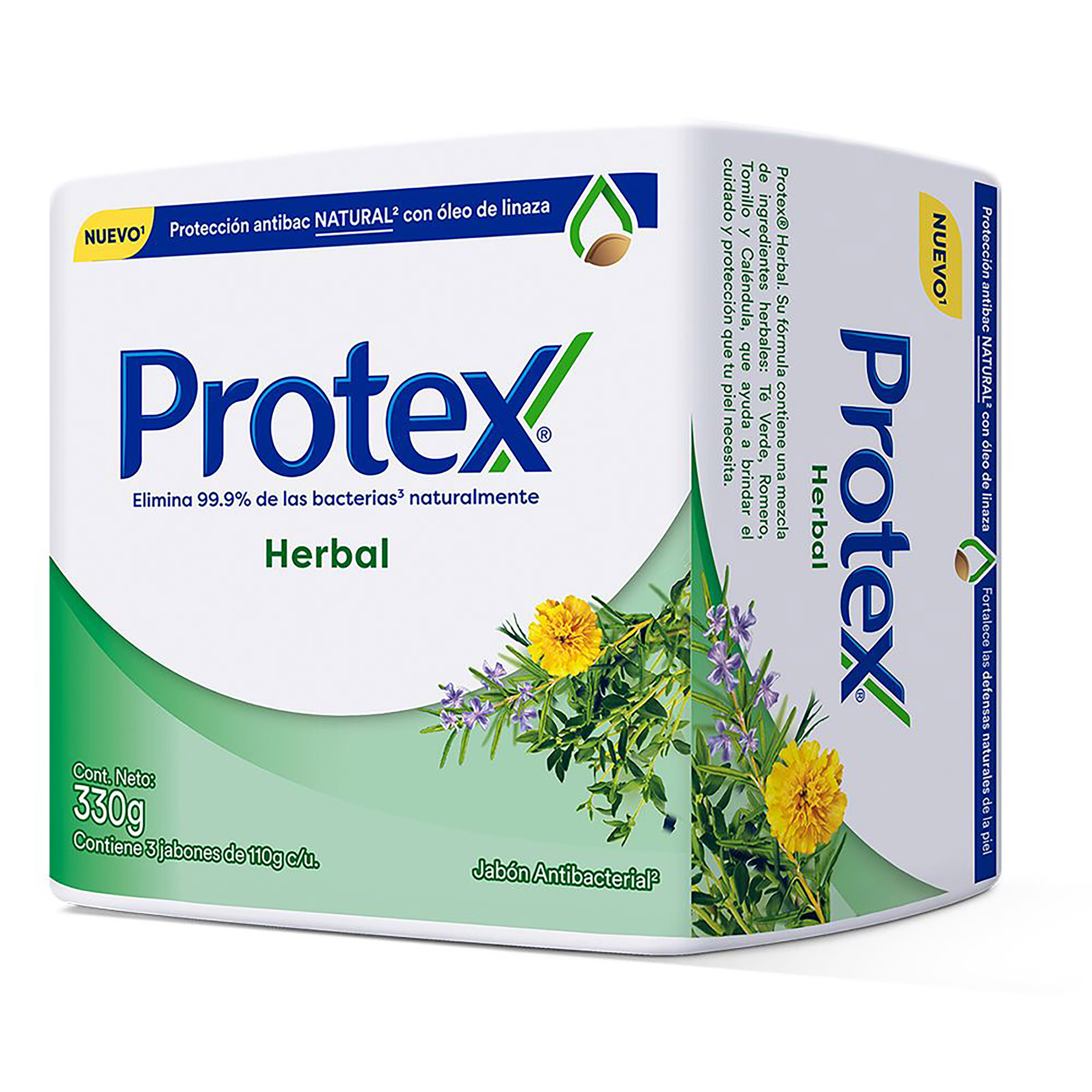 3 JAB.PROTEX ANTIBAC.HERBAL 110 GR