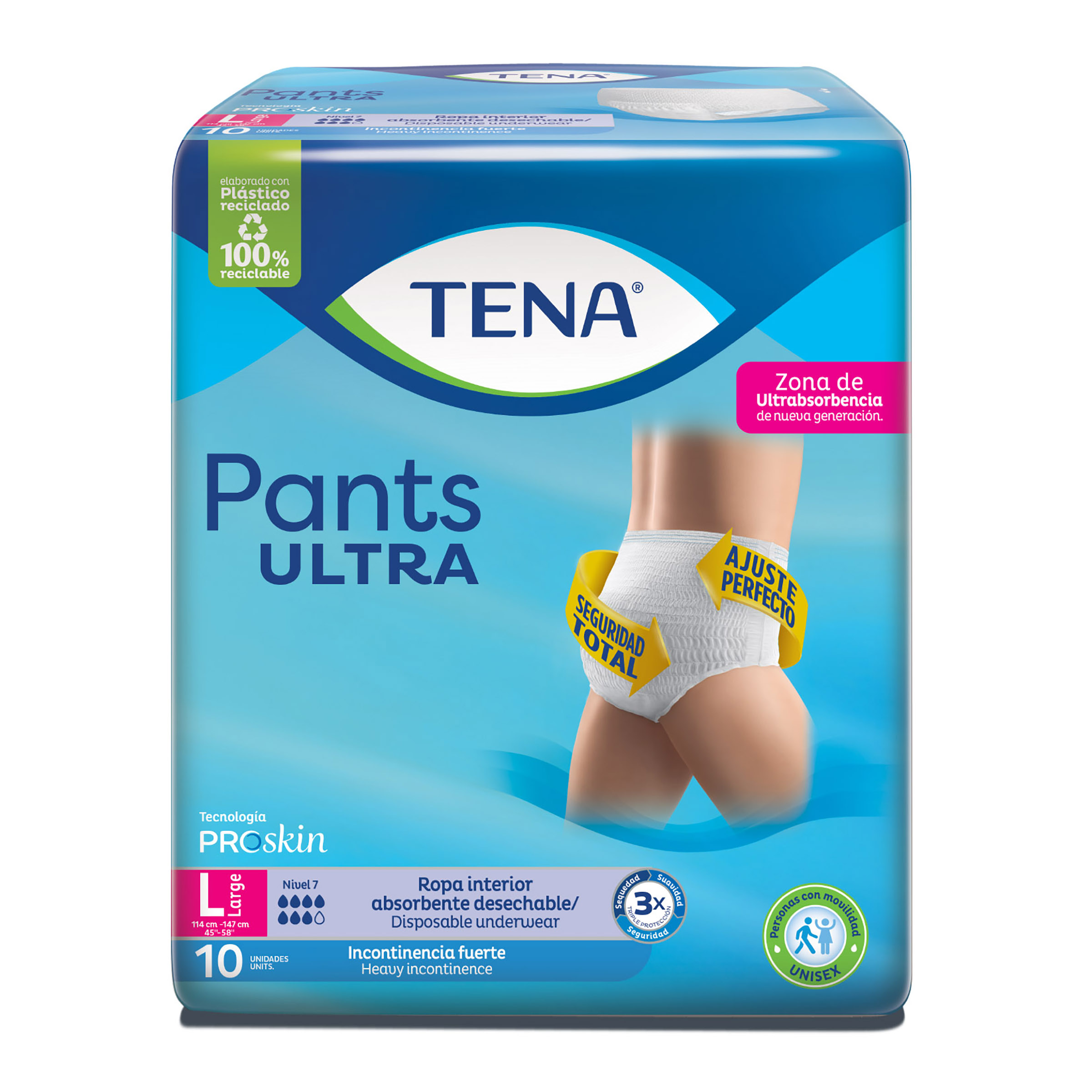 PAN.TENA PANTS ULTRA L 10 UND (PROSKIN)