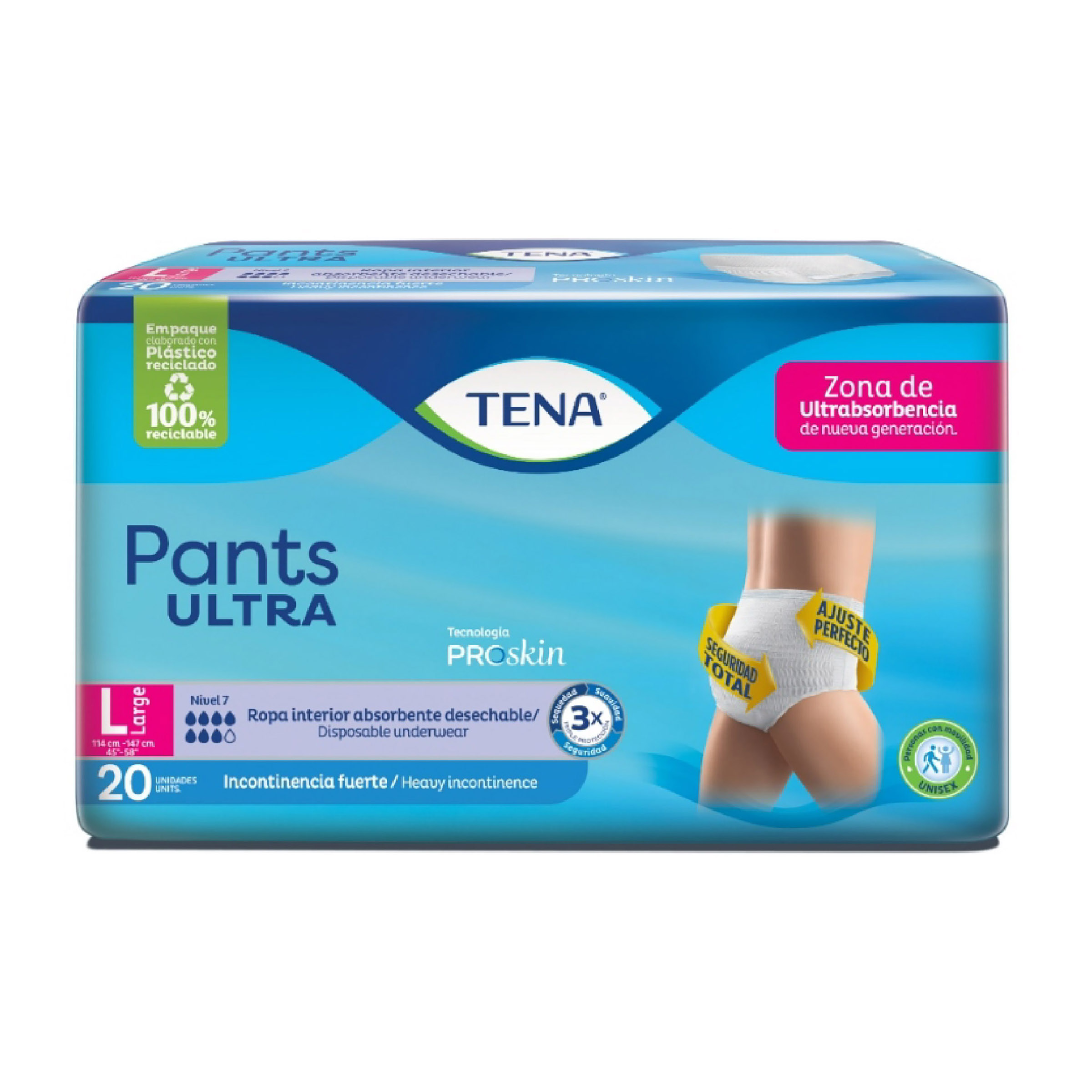 PAN.TENA PANTS ULTRA L 20 UND (PROSKIN)
