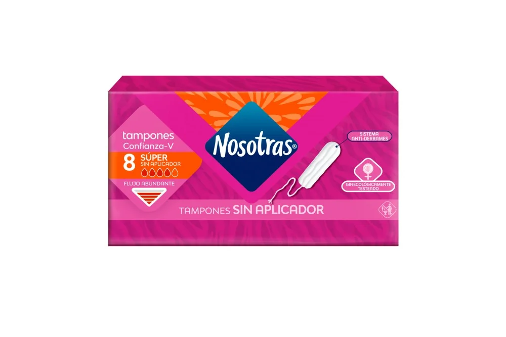 TAMPON NOSOTRAS DIGITAL SUPER 8UND SIN.A