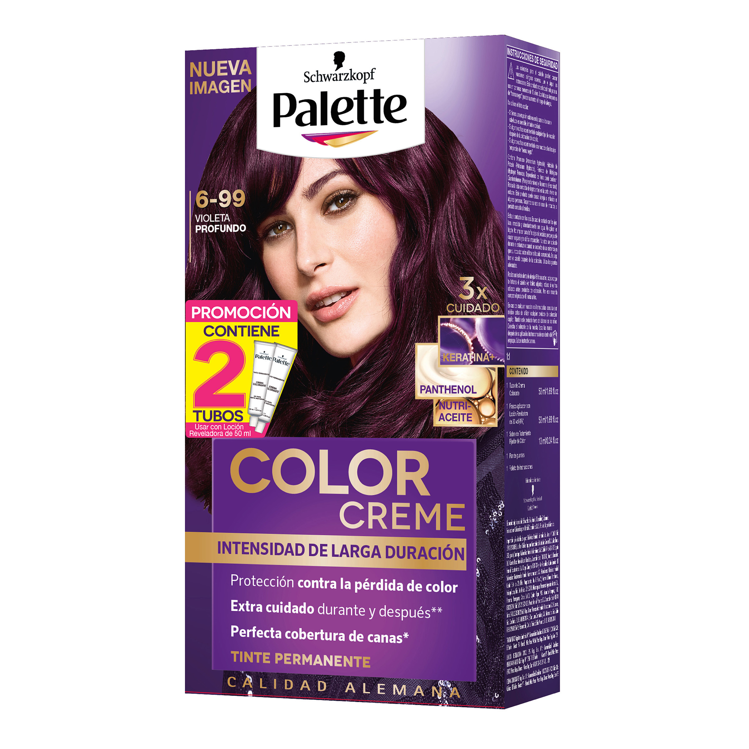 PALETTE CREM D.TUBO 6-99 VIOLETA PROFUND