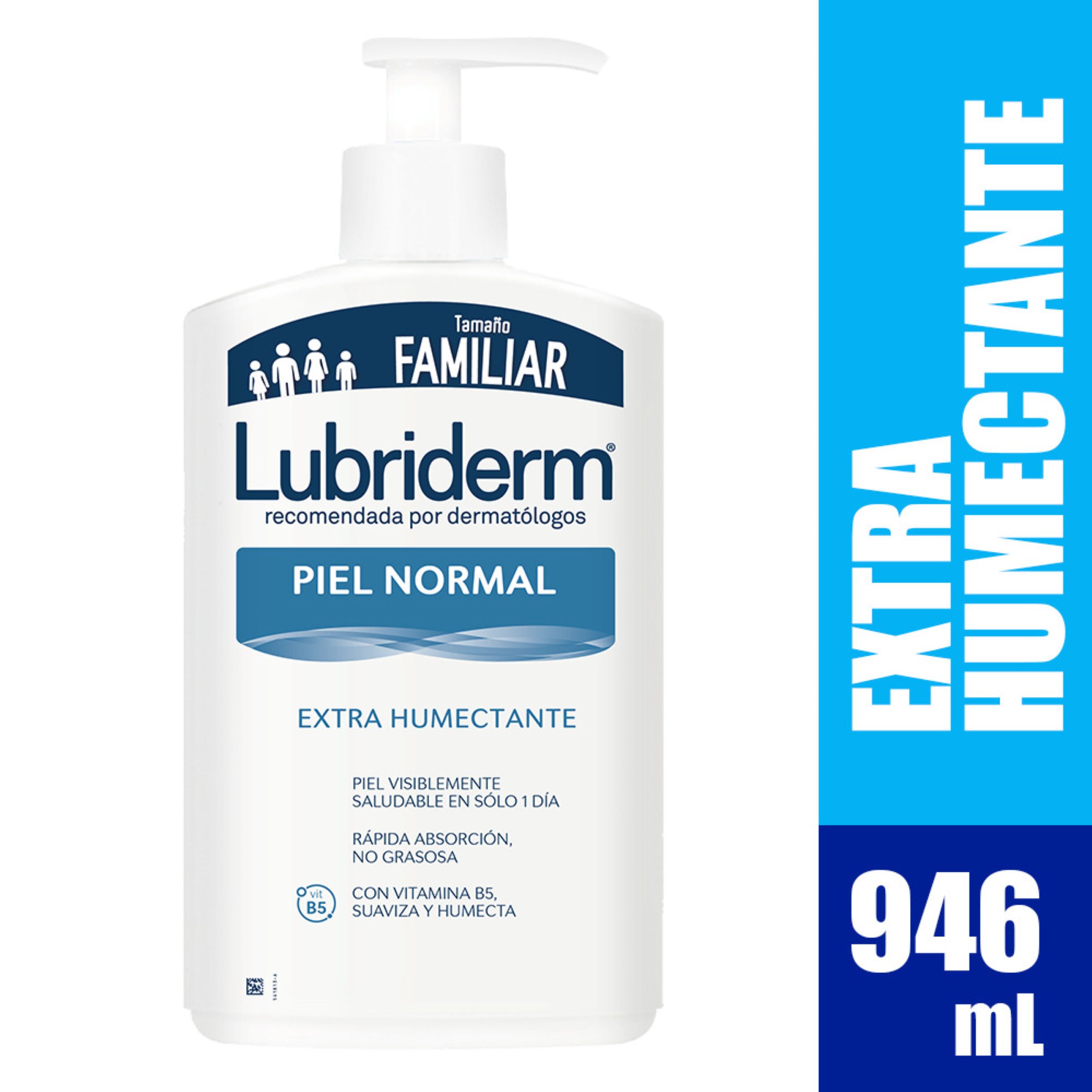 LUBRIDERM HUMECTACION DIARIA 946 ML