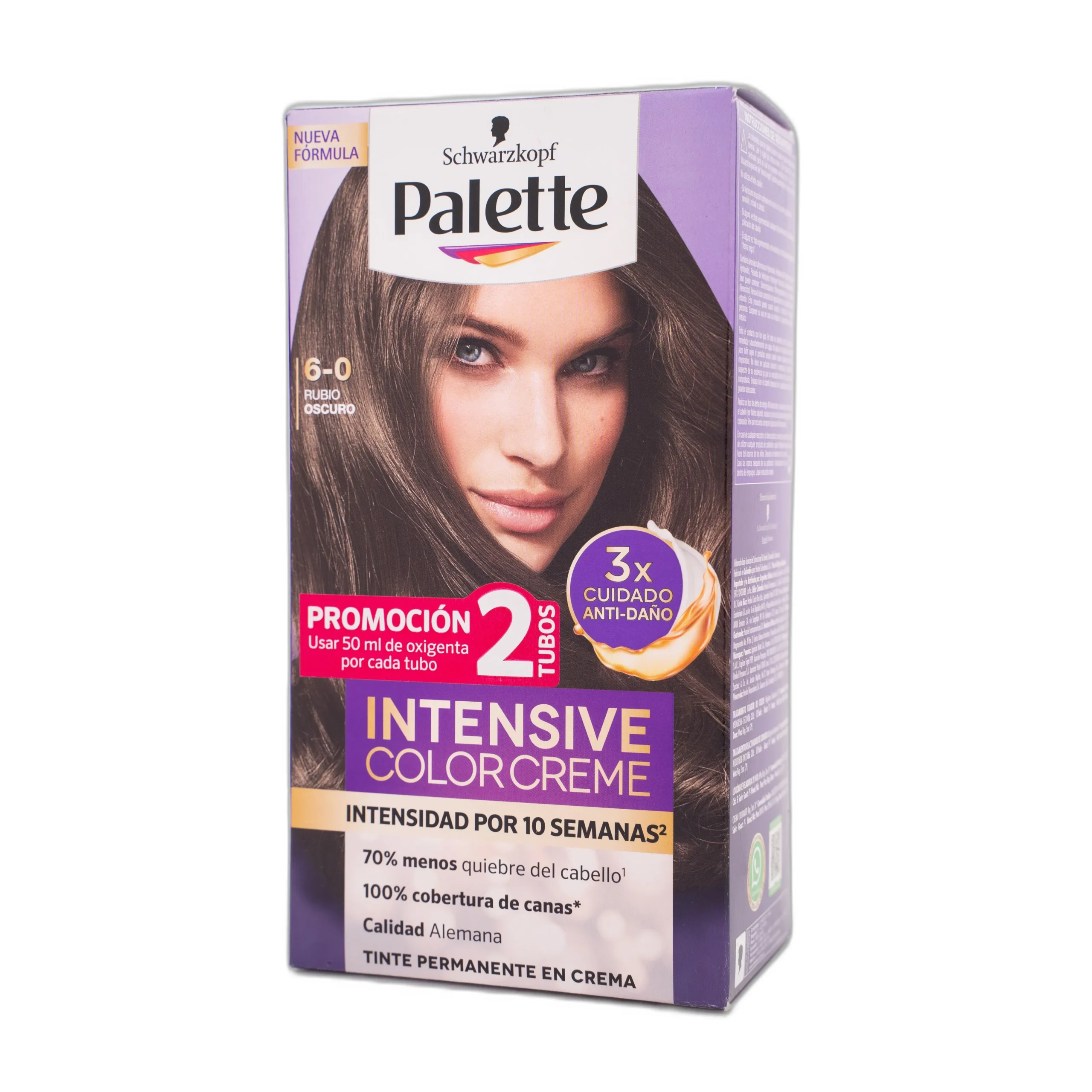 PALETTE CREM D.TUBO 6-0 RUBIO CLARO