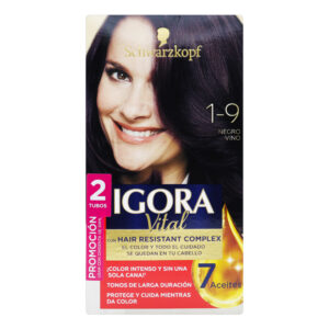 IGORA VITAL D.TUBO 1-9 NEGRO VINO