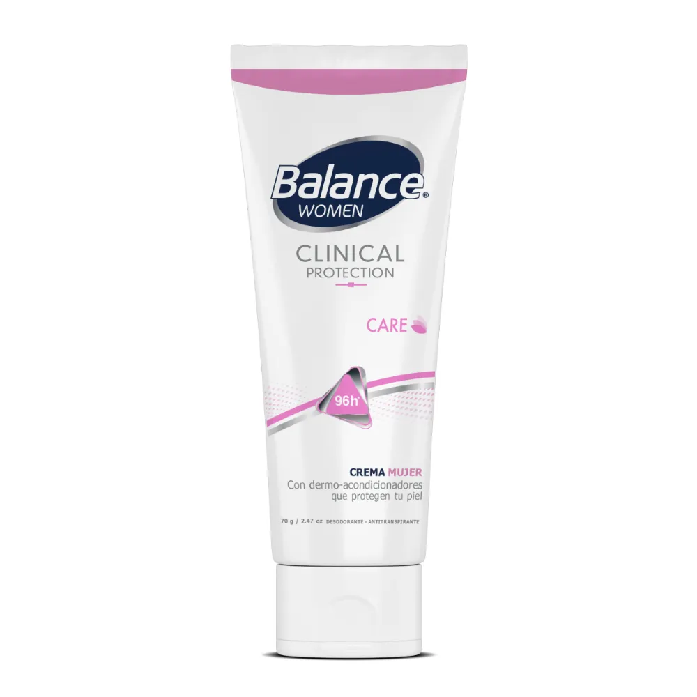 DTE.BALANCE CRE.CLINICAL CARE WOMEN 70GR