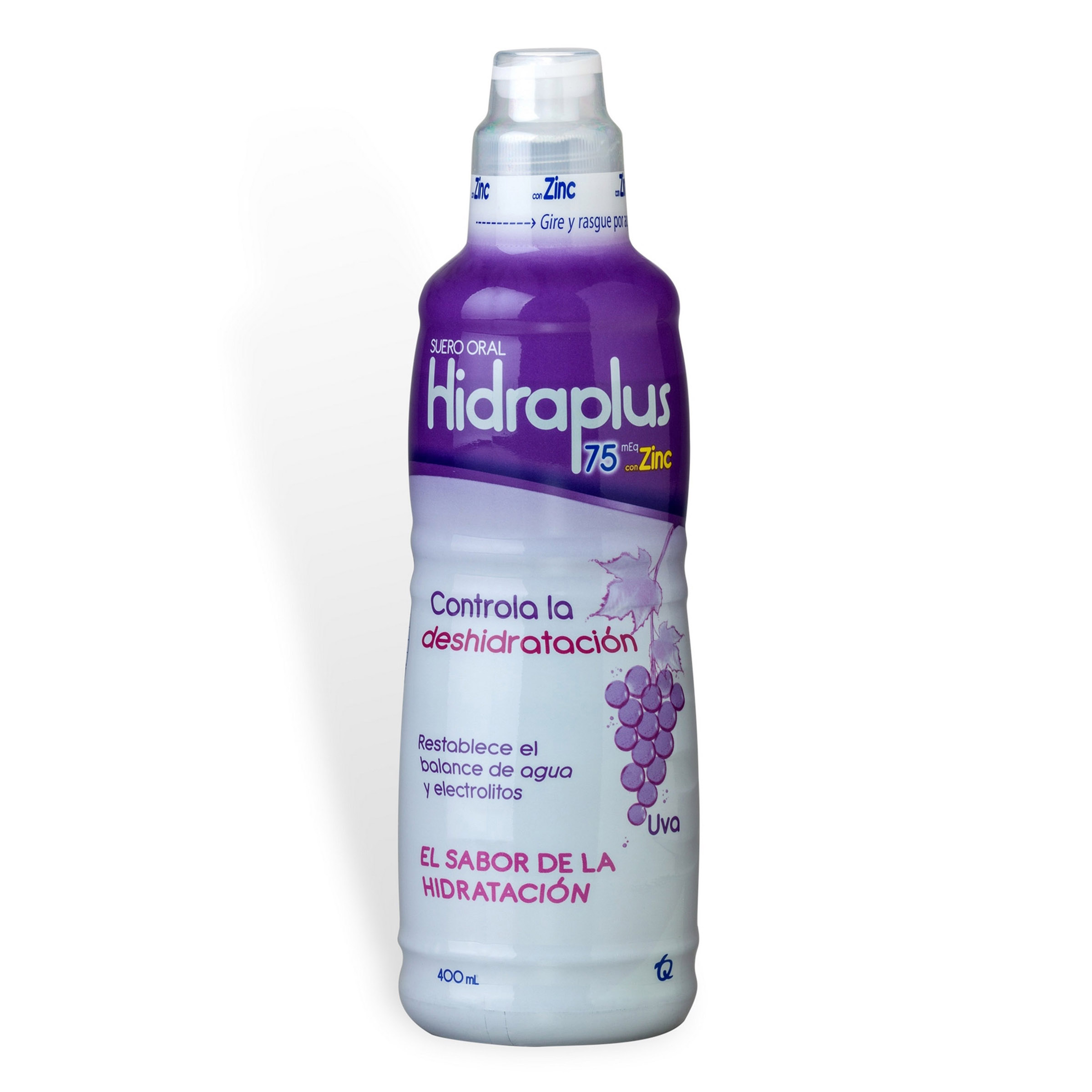 HIDRAPLUS 75 ZINC UVA 400 ML SUERO O