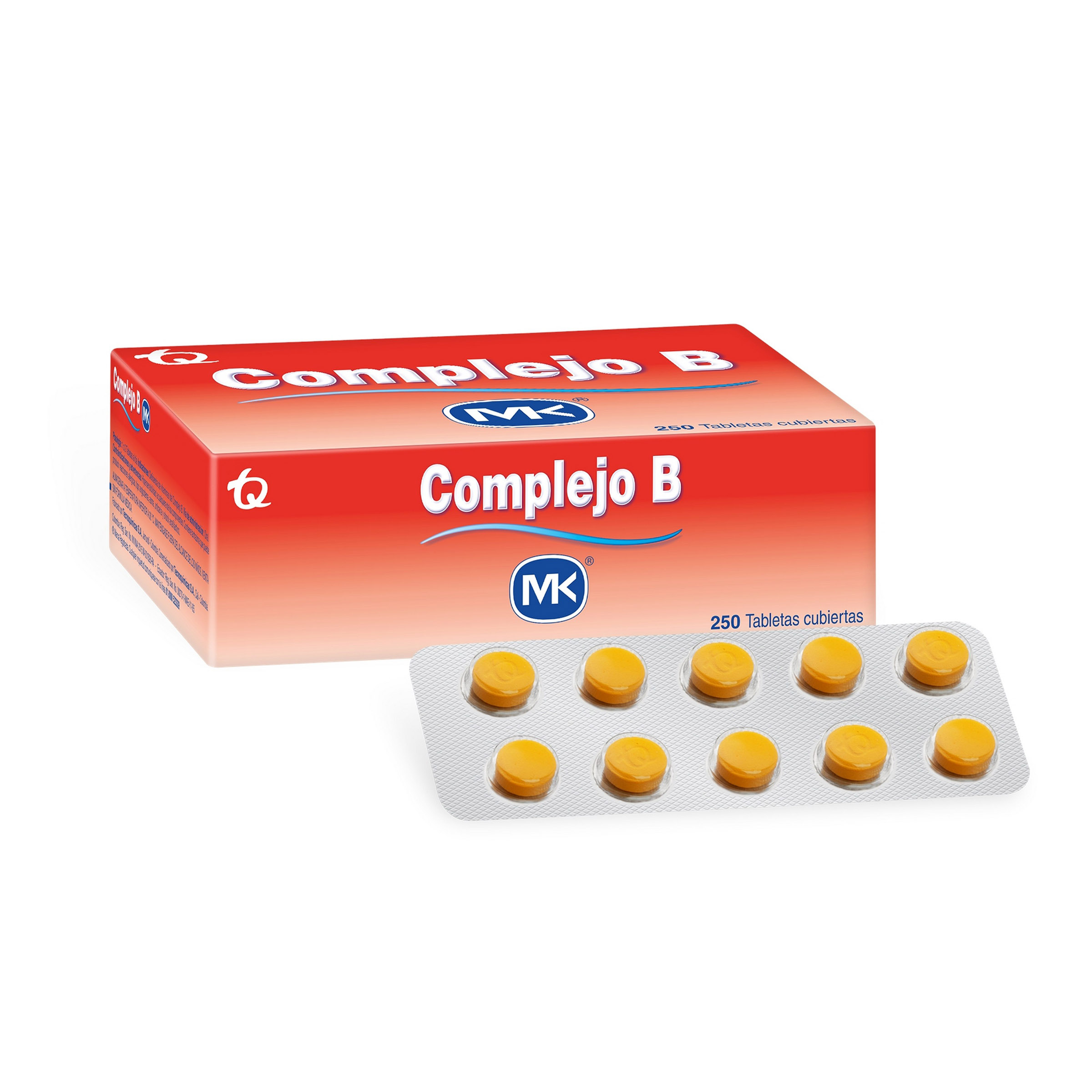 COMPLEJO B 250 TABLETAS MK