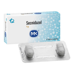SECNIDAZOL 1 GR 2 TABLETAS MK