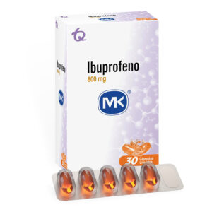 IBUPROFENO 800 MG 30 CAPSULAS BLANDAS MK