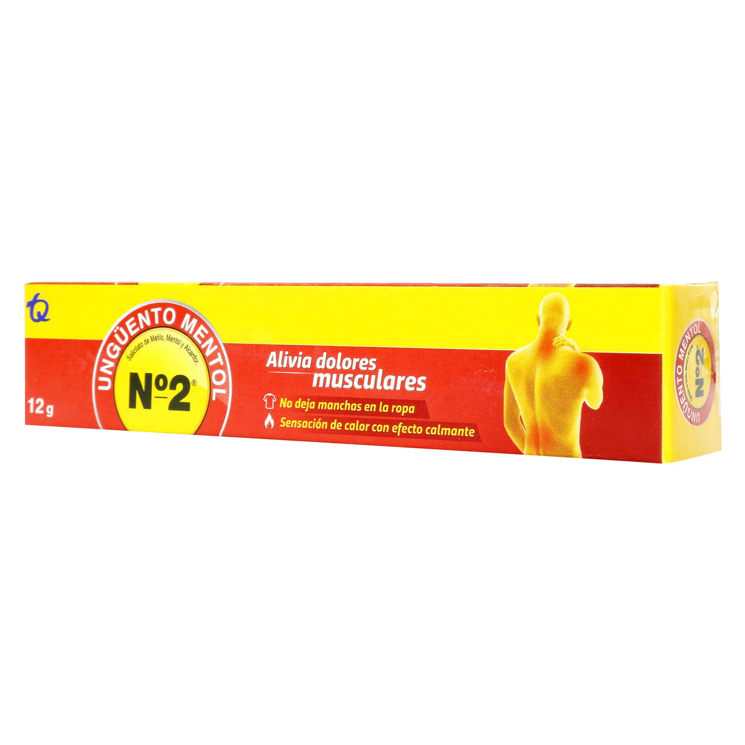 UNGUENTO MENTOL NO. 2 12 GR MK