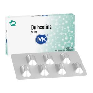 DULOXETINA 30 MG 7 CAPSULAS MK(P)9374