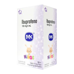 IBUPROFENO 100MG/5ML SUSP 120 ML MK